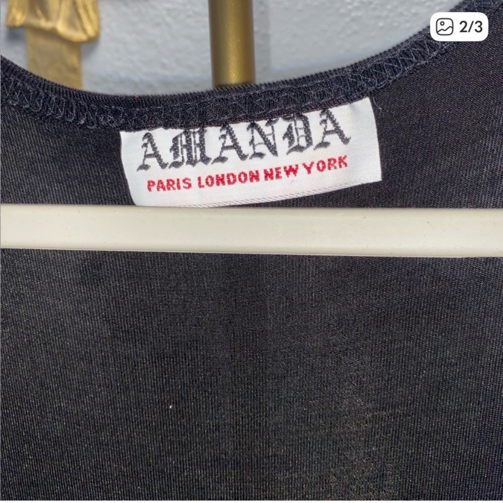 Black duster 👗🦋🤍 - Picture 3 of 4